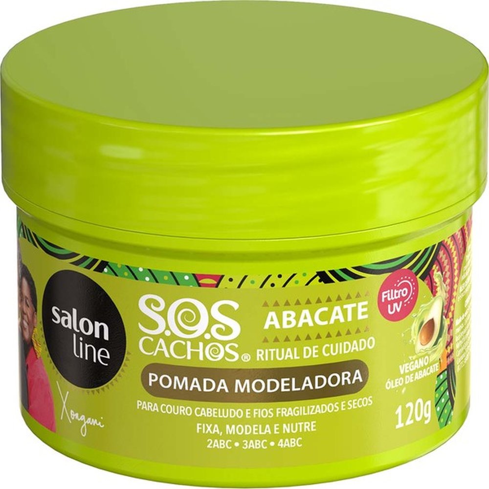 Pomada Modeladora Sos Abacate Salon Line 120g