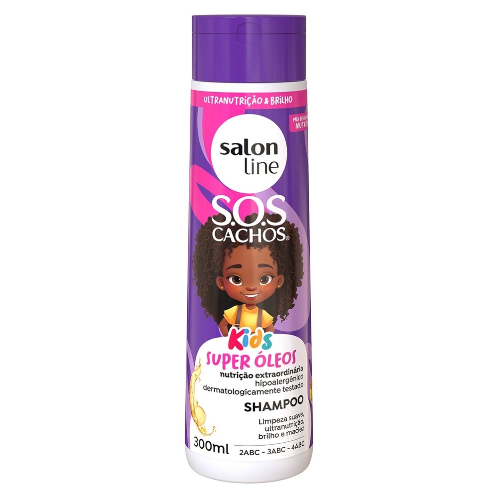 Shampoo Salon Line SOS Kids Definição 300ml