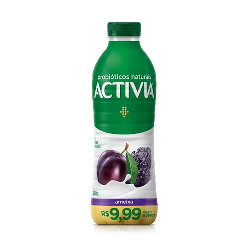 Activia Líquido Ameixa Leite Fermentado 850G