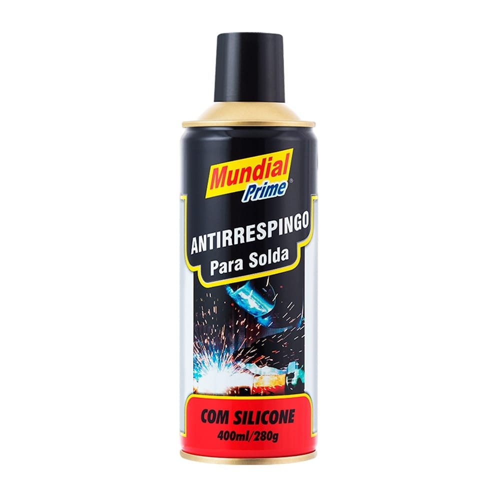 Antirespingo Mundial Prime Spray para Solda com Silicone 280g