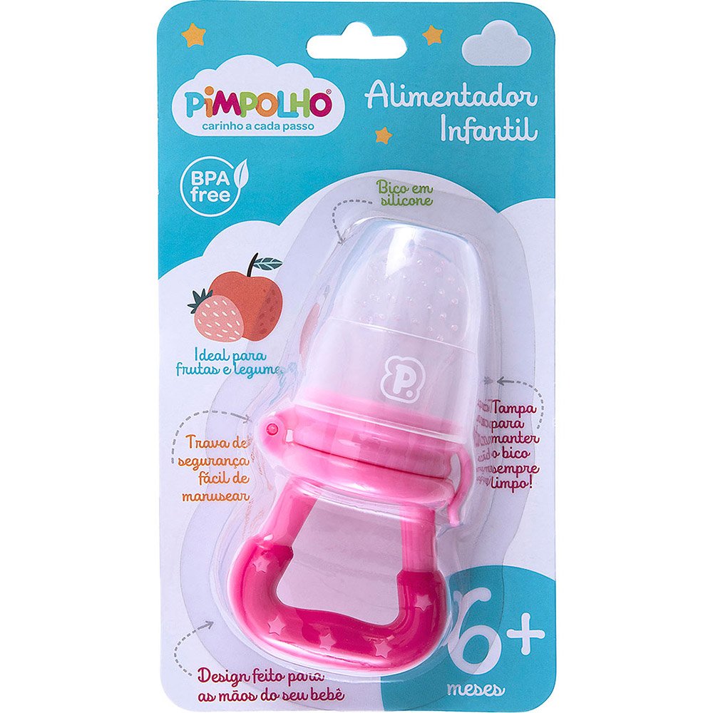 Kit Alimentador Infantil De Silicone Pimpolho Com 12 Unidades.