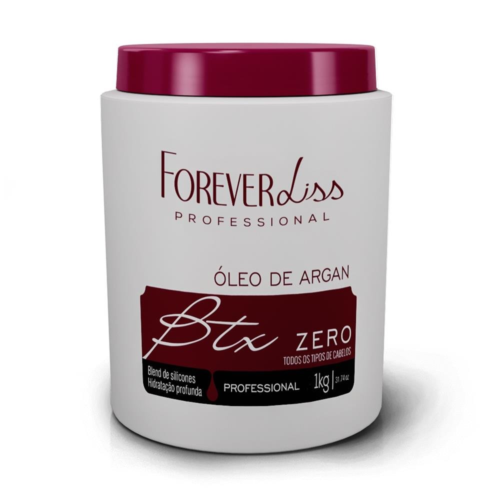 Máscara Volume Zero Argan Oil Forever Liss 1Kg