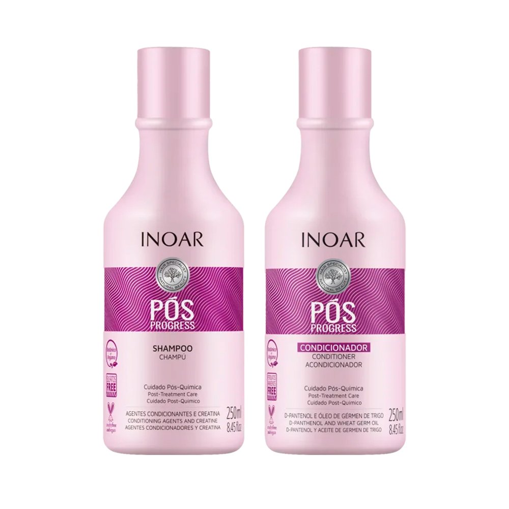 Kir Shampoo+condicionador Inoar Pos Progress 250 Ml