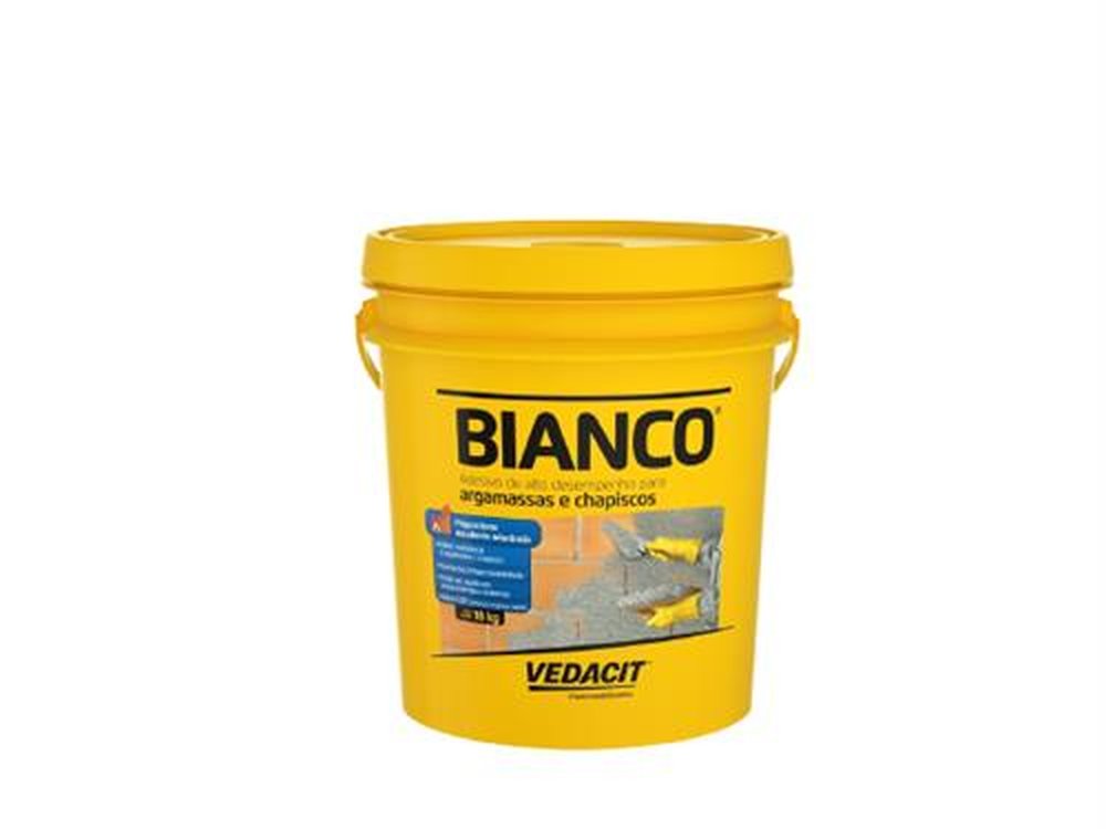Aditivo Para Chapisco Bianco 18kg Branco Vedacit