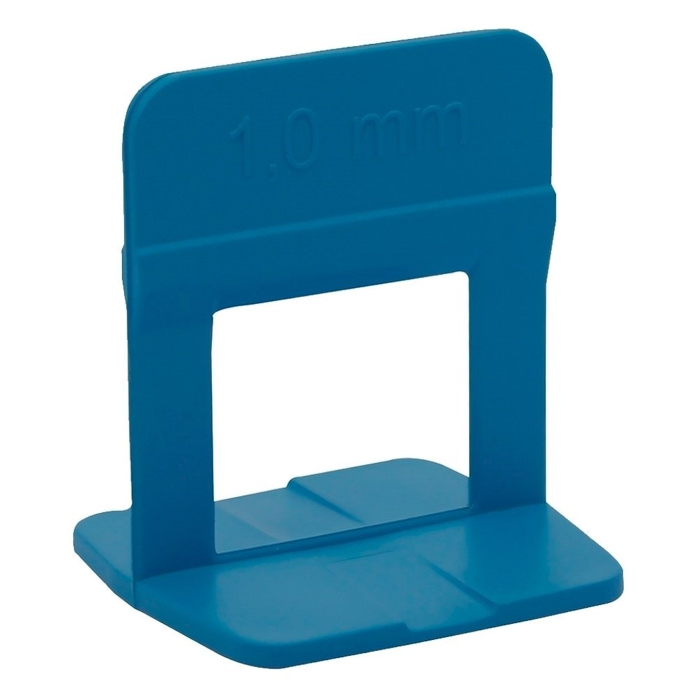 Espaçador Cortag Nivelador Eco Azul 1mm - Embalagem com 50 Unidades