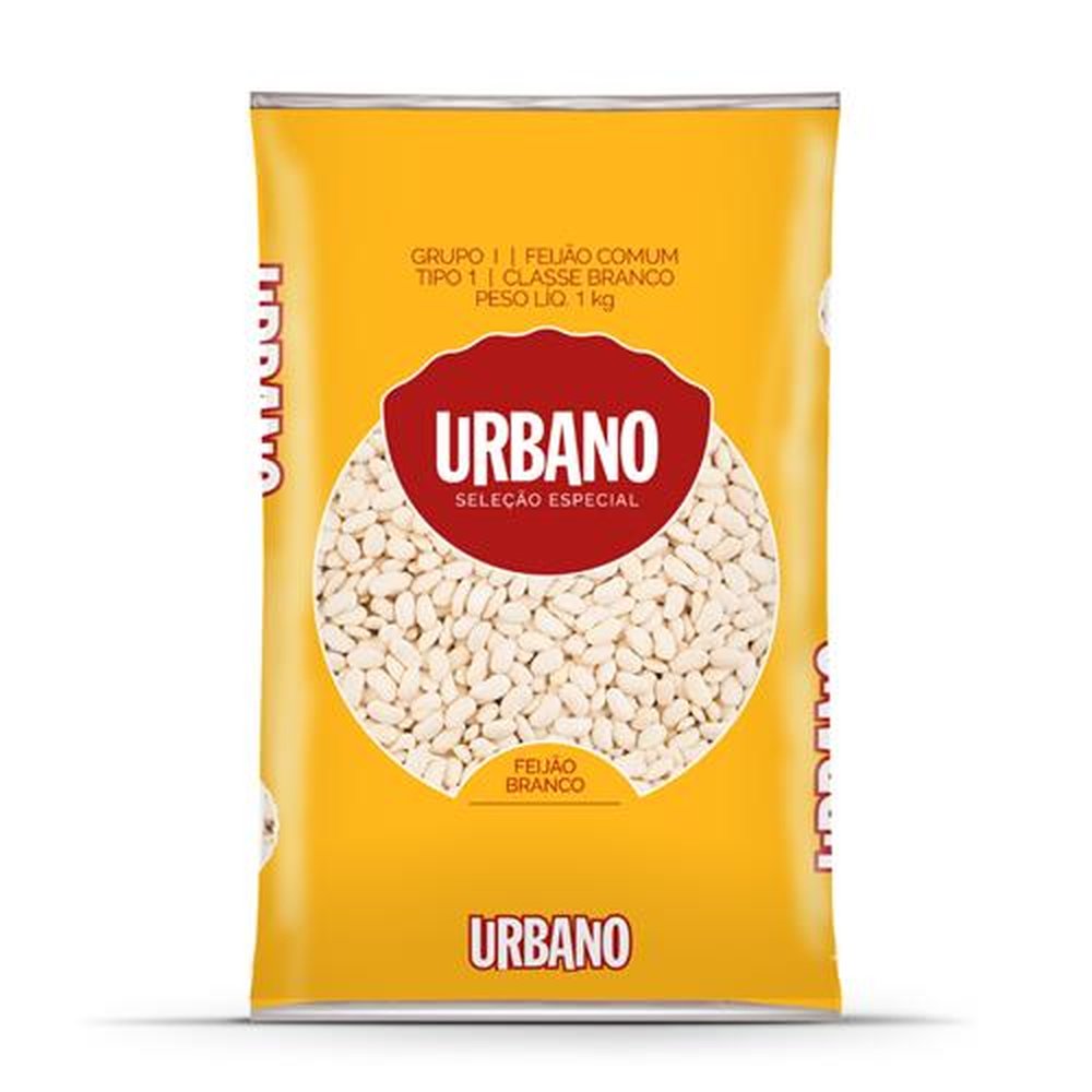 Feijão Branco Urbano Embalagem 10X1Kg