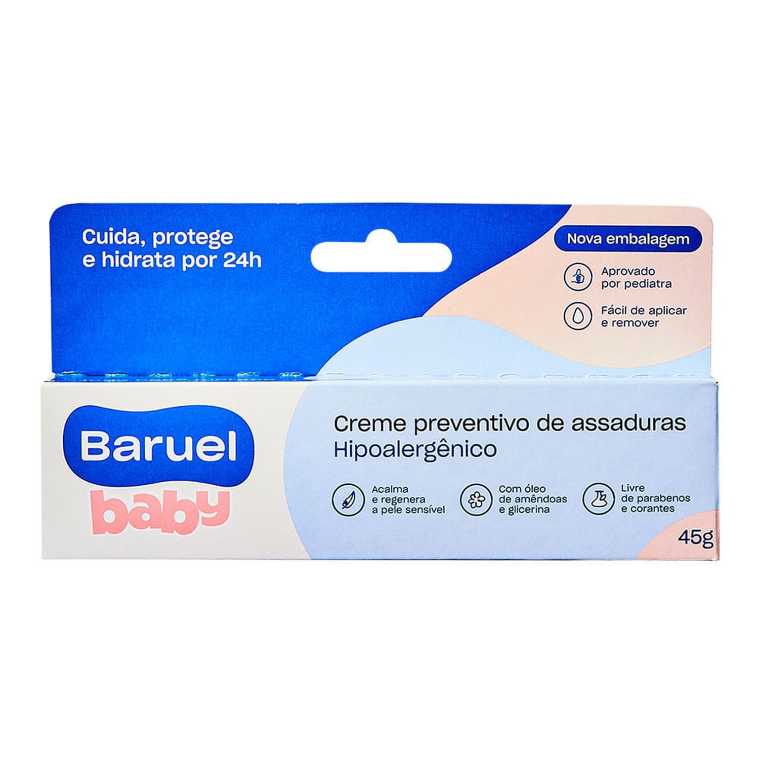 Creme Assaduras Preventivo 45G Baruel Baby