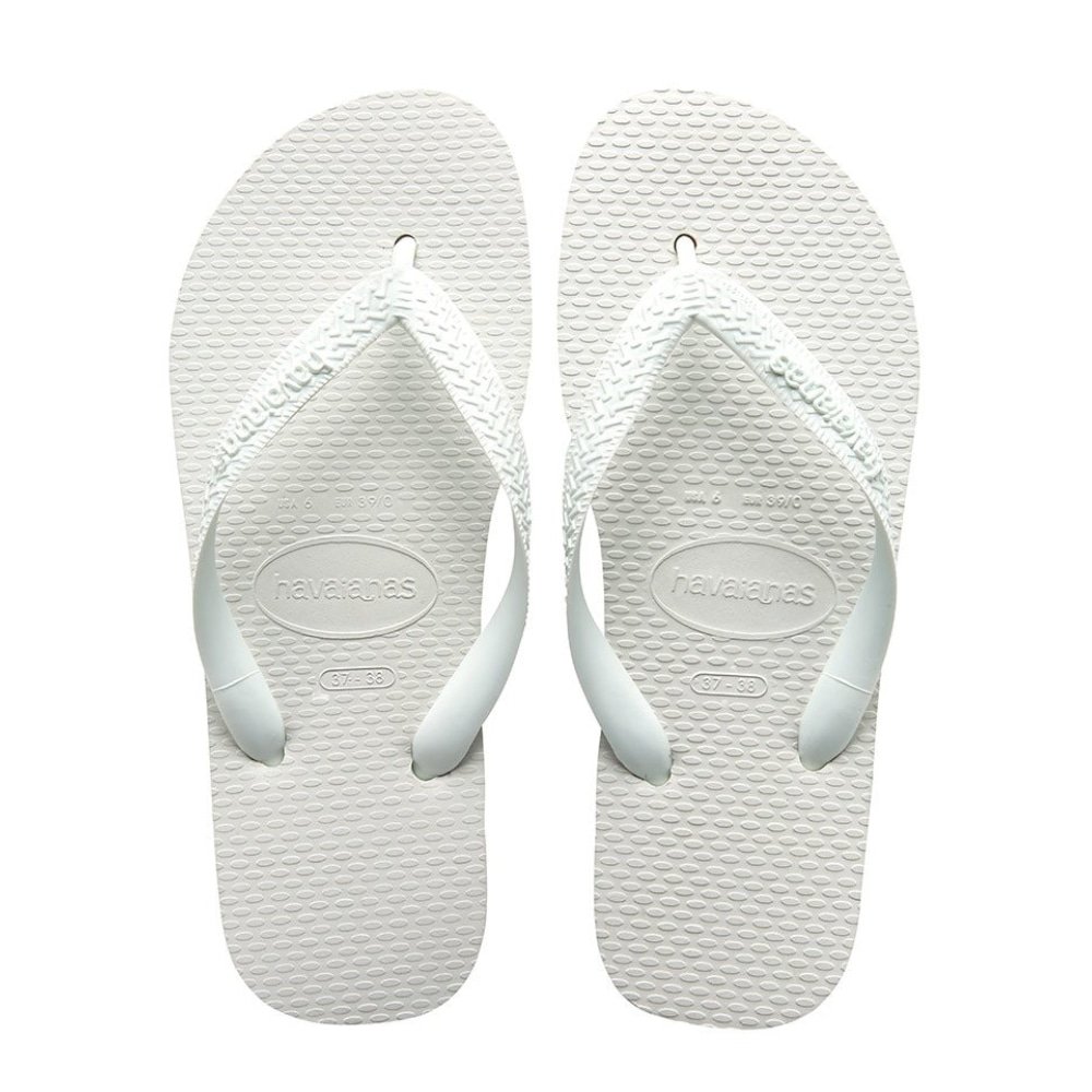 Havaianas Color Branco 33/4 Embalagem com 6 Unidades