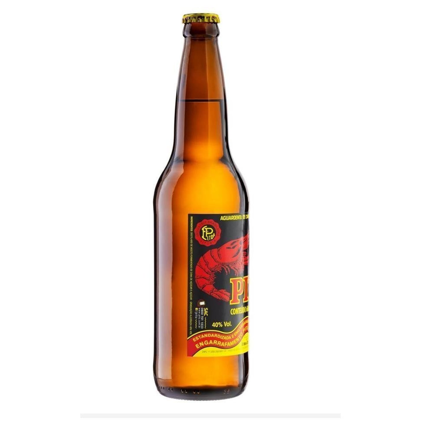 Cachaça Pitu 600 Ml