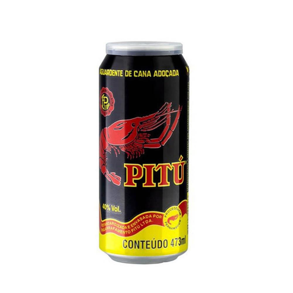 Aguardente Pitu Latao 473ML