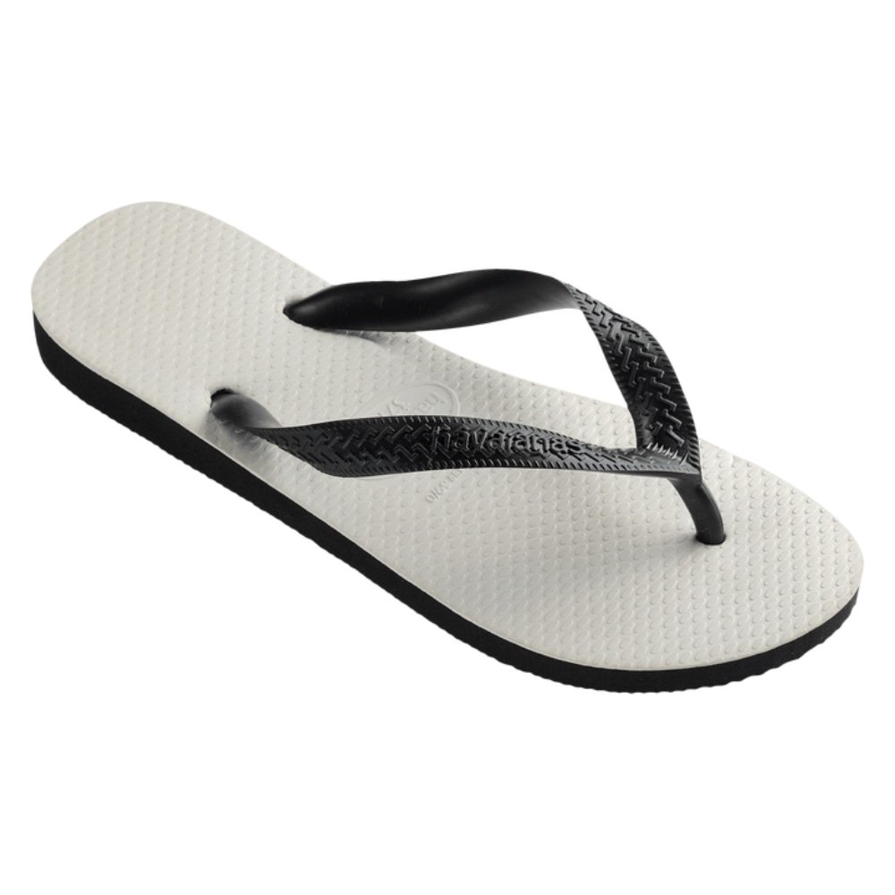 Havaianas Tradicional Branco/Preto 43/4 - Embalagem com 6 Unidades