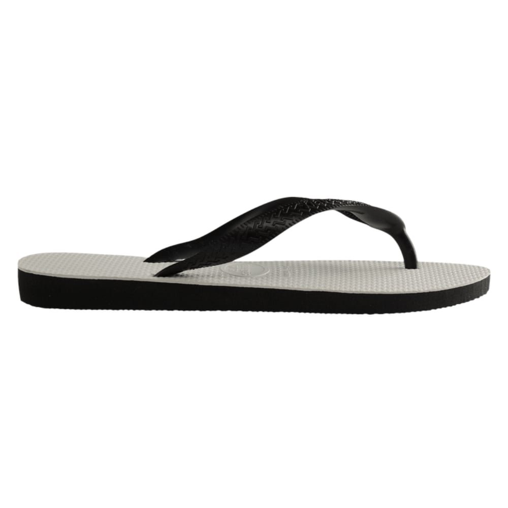 Havaianas Tradicional Branco/Preto 43/4 - Embalagem com 6 Unidades