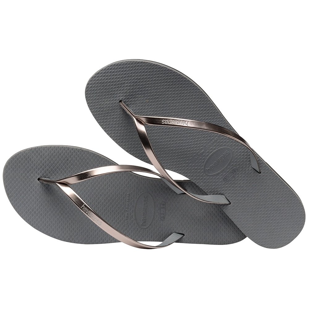 Havaianas You Metallic Cinza Aco/Grafite Metálico 33/4