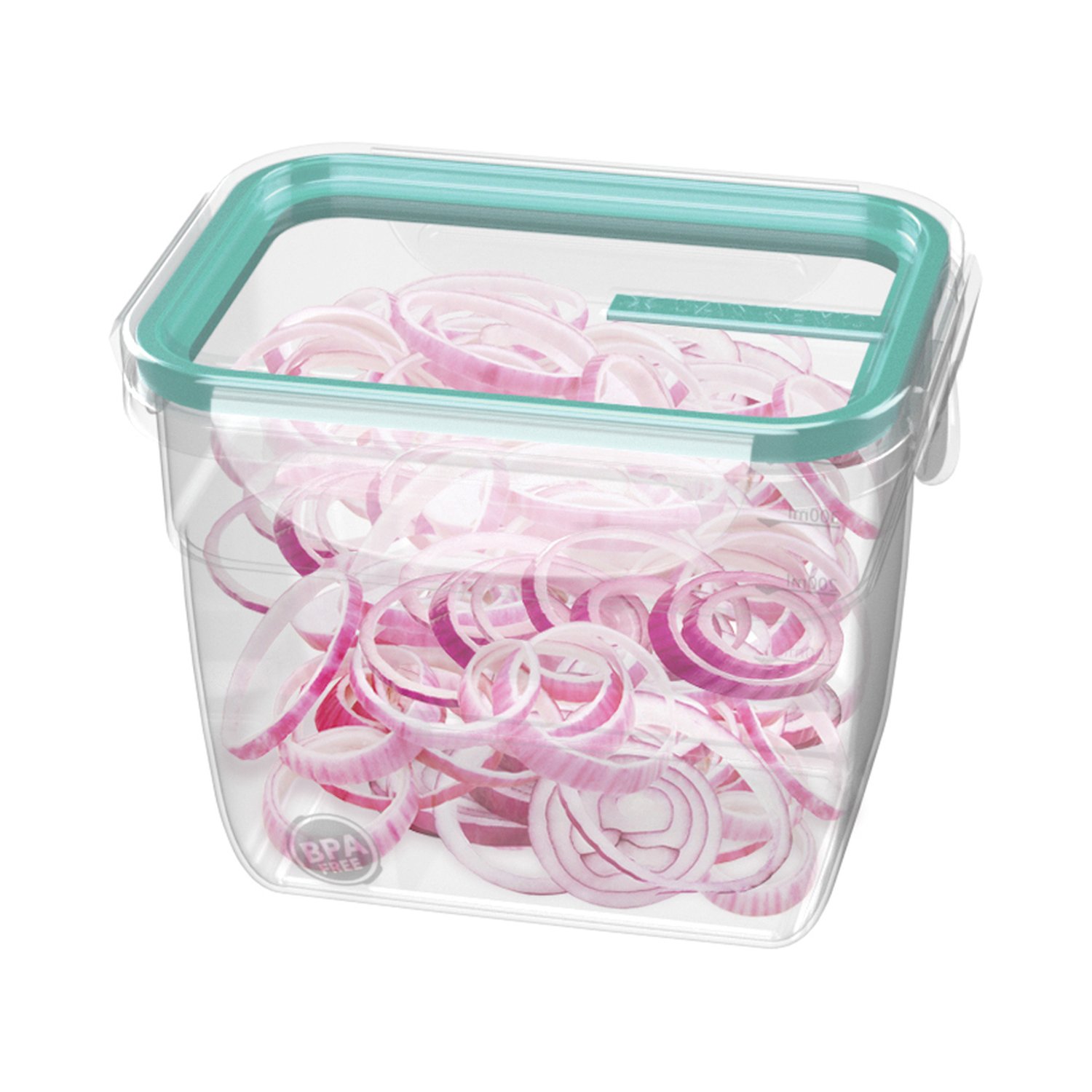 Pote Com Travas PlastIco Sanremo 770 Ml Verde