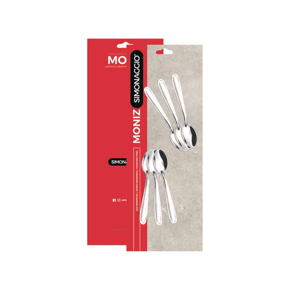 Colher Cafe Inox Simonaggio C6