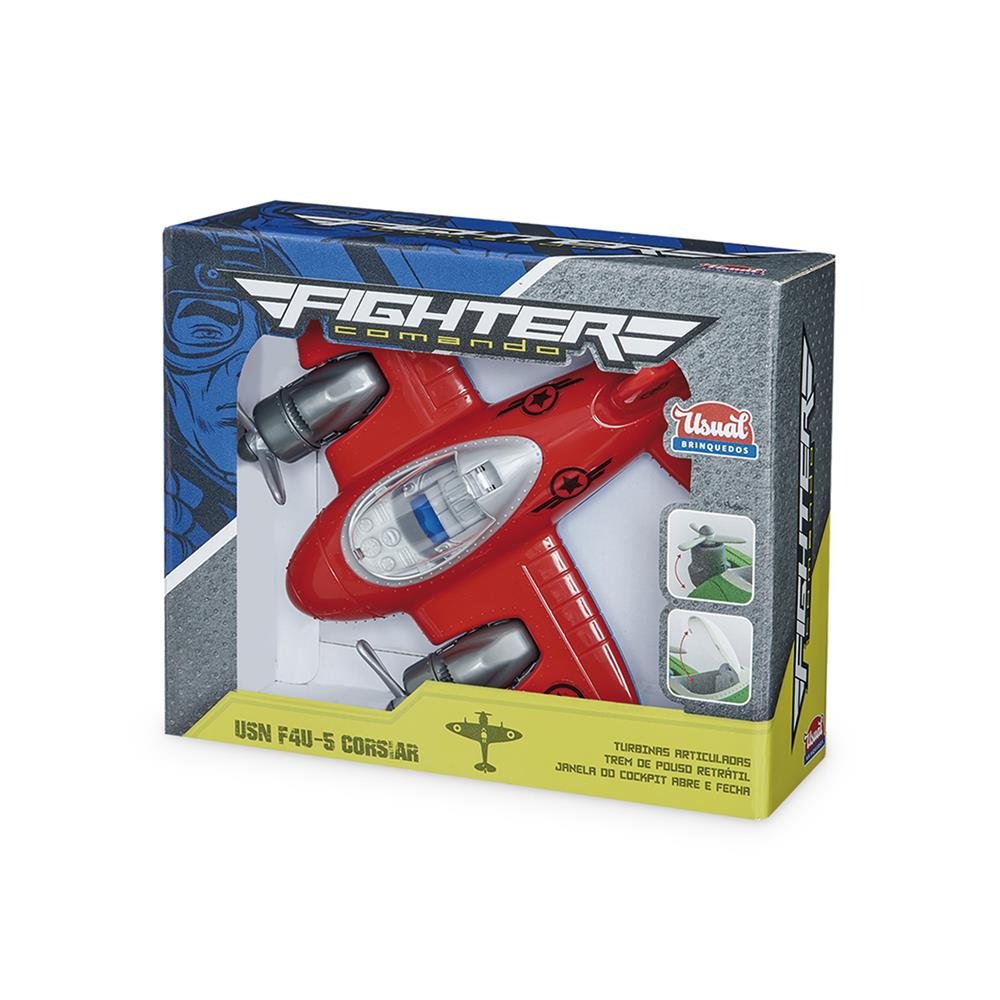Fighter Comando (Aviao) - Usual Brinquedos