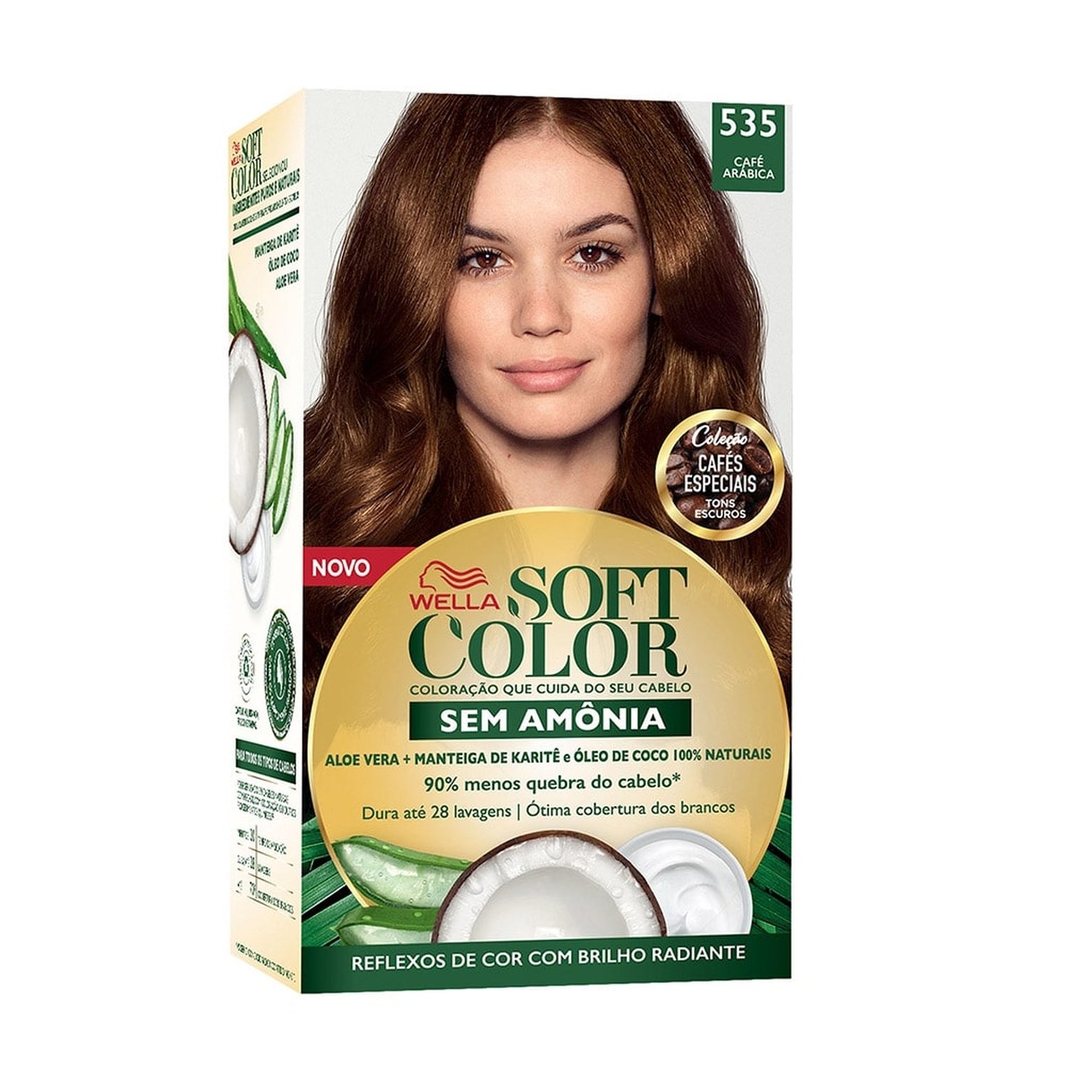 Tintura Soft Color 5.35 Café Arábica 35g
