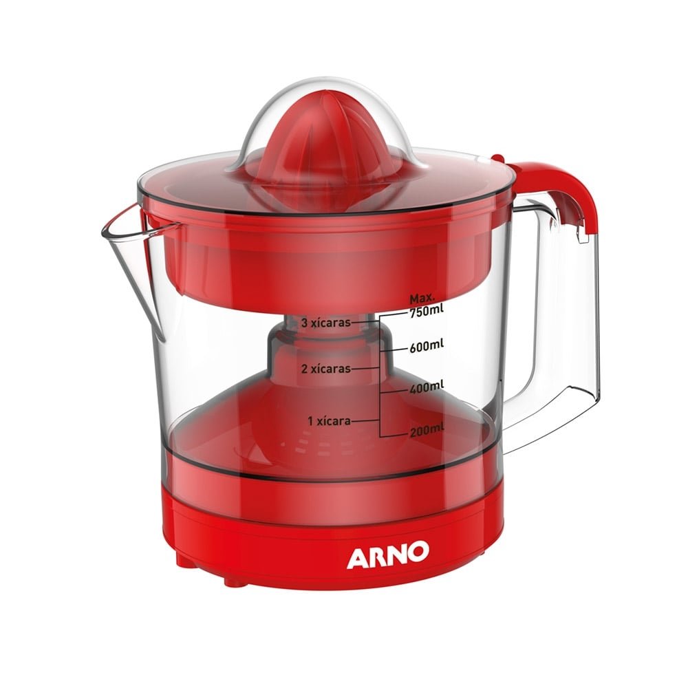 Espremedor de Frutas Arno Express CP32 - 0,75 Litros, 40W, Vermelho, 110V