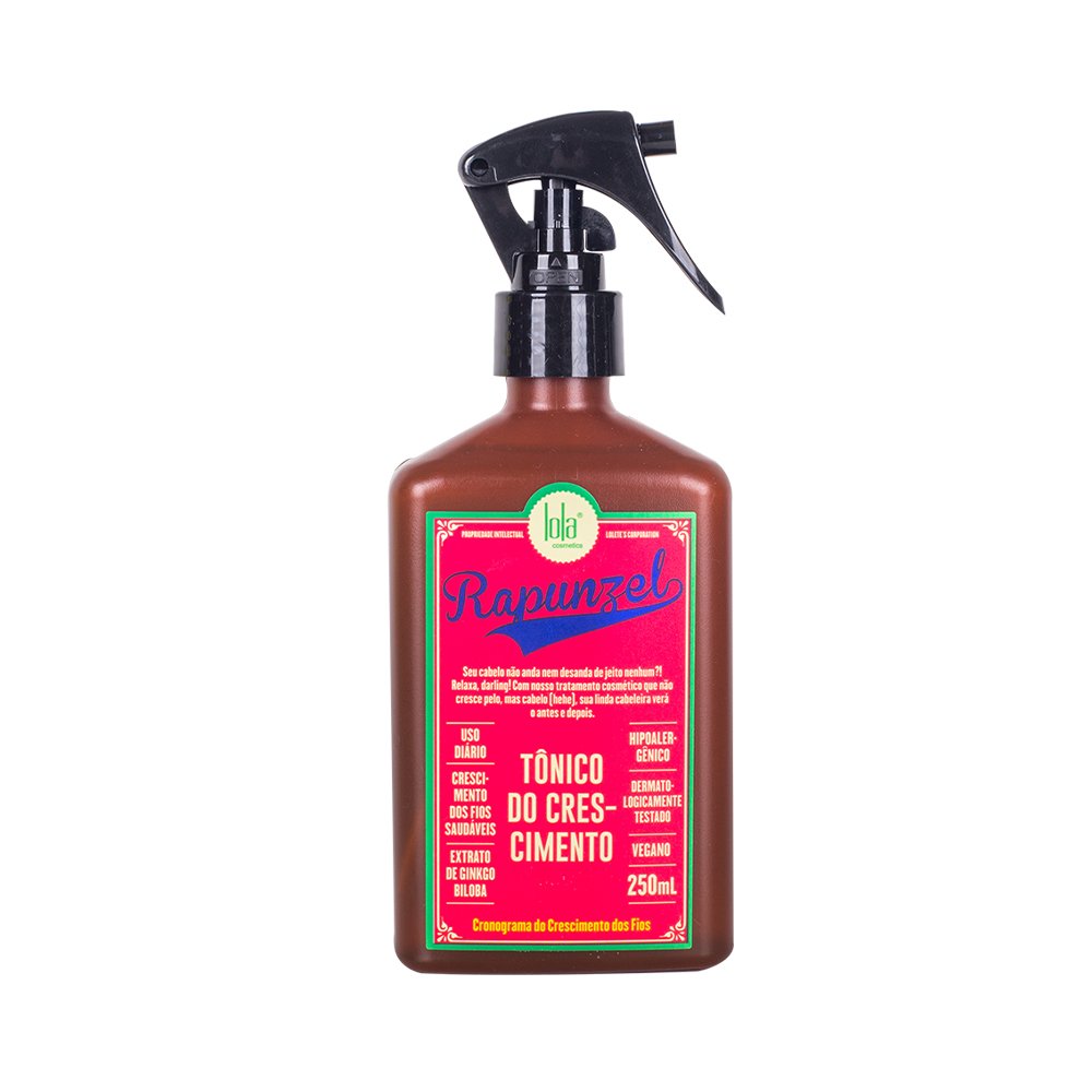 Tonico Capilar Lola Cosmetics Rapunzel Crescimento 250ml