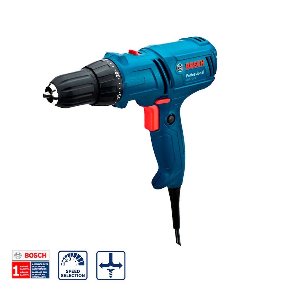 Furadeira/Parafusadeira Bosch GSR 714E 400W 110V