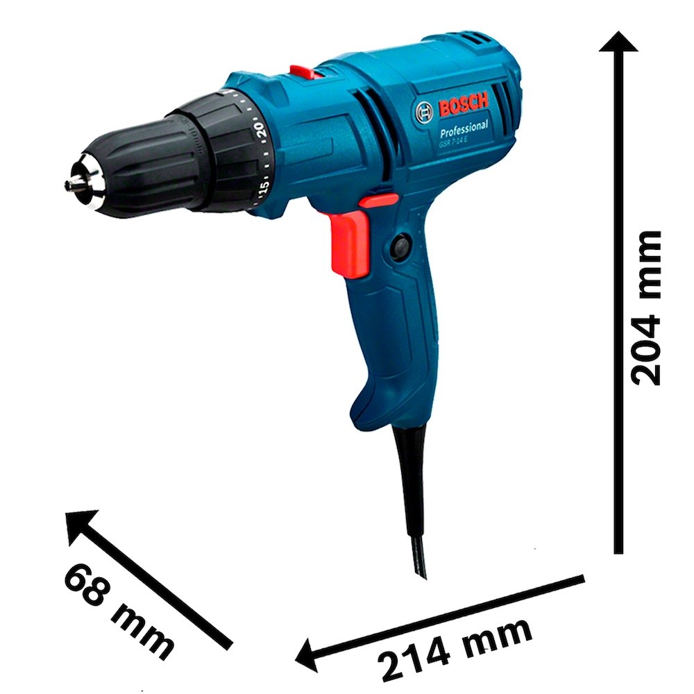Furadeira/Parafusadeira Bosch GSR 714E 400W 110V