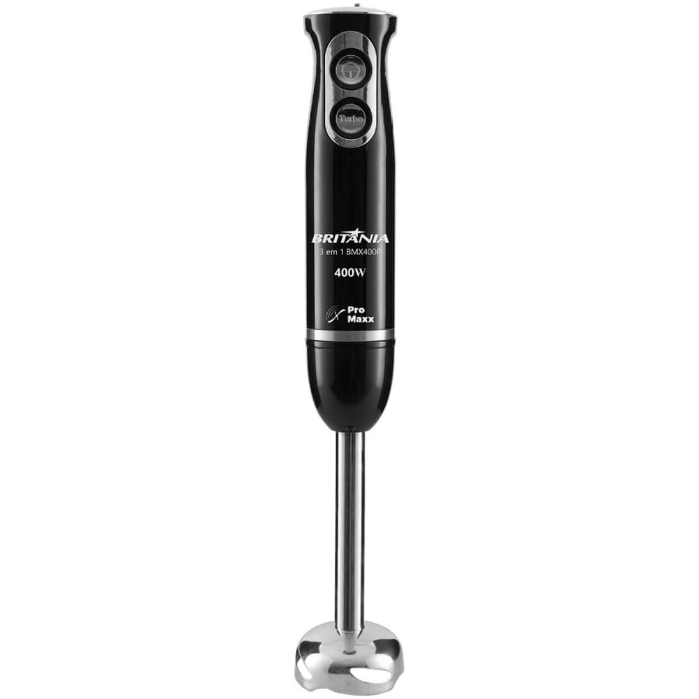 Mixer Britânia BMX400P, Jarra 1,2 Litros, 400W, Preto, 220V