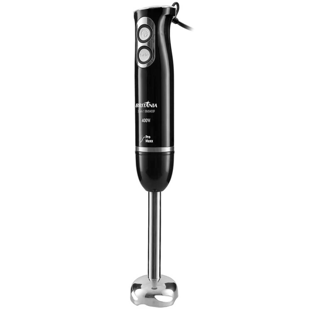 Mixer Britânia BMX400P, Jarra 1,2 Litros, 400W, Preto, 220V