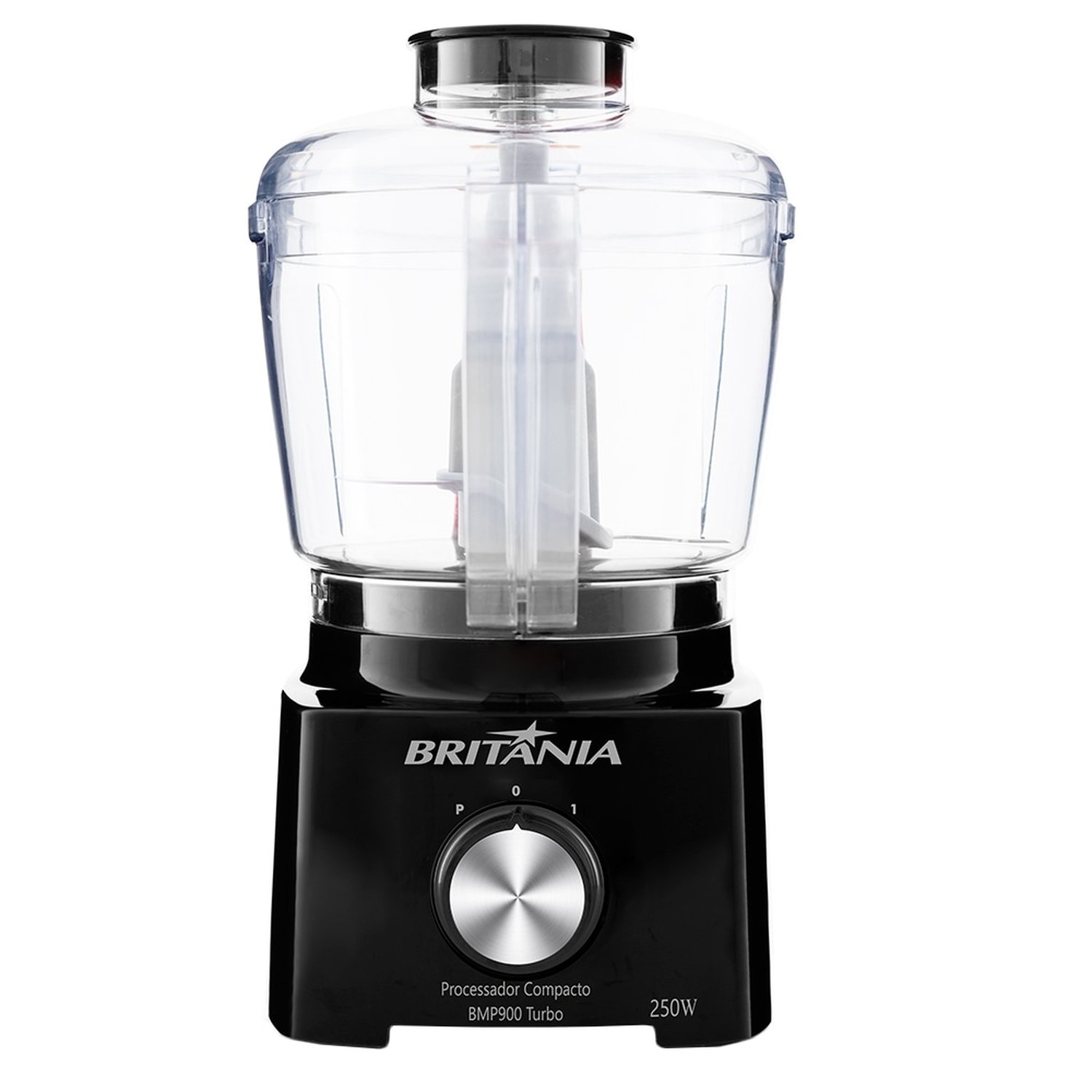 Processador de Alimentos Britânia BMP900 - 2 Velocidades + Pulsar 300W Preto 220V