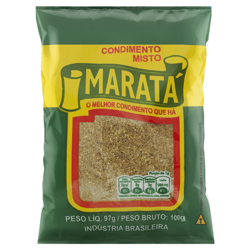 Condimento Marata Misto 97g - Fardo com 10 Unidades