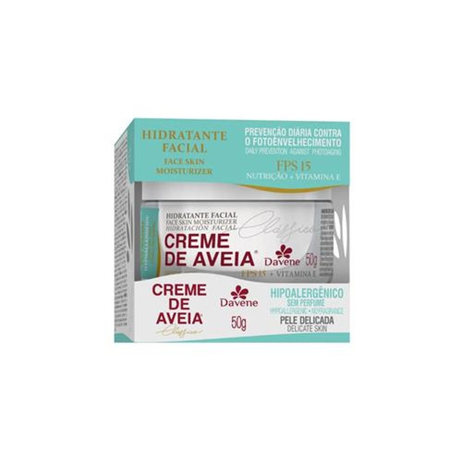 Aveia Creme Facial Hipo 50G