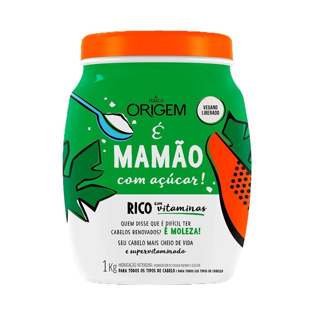 Creme Capilar Origem 1kg Fun Mamao Nazca