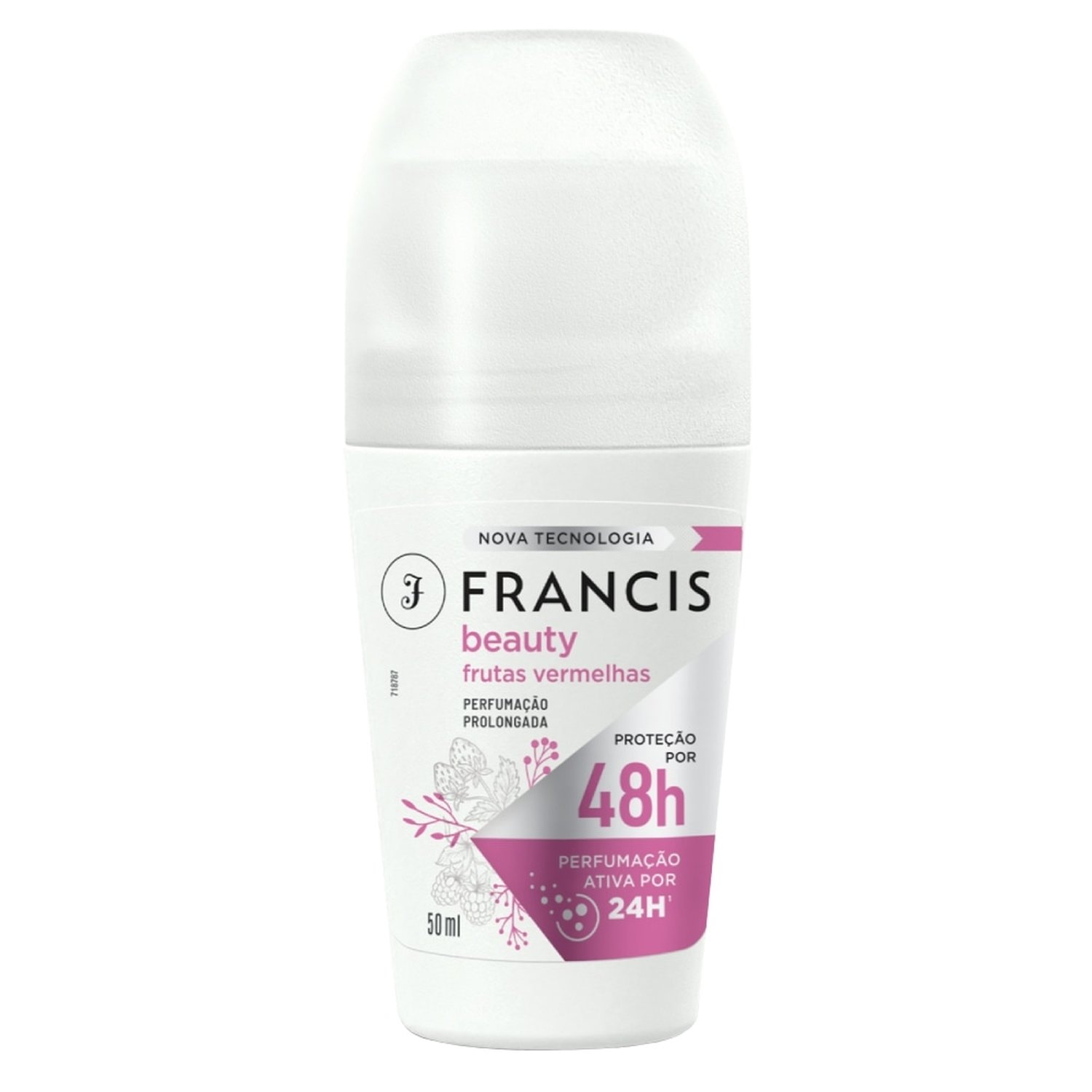 Desodorante Francis Roll-On Rosa 50ml