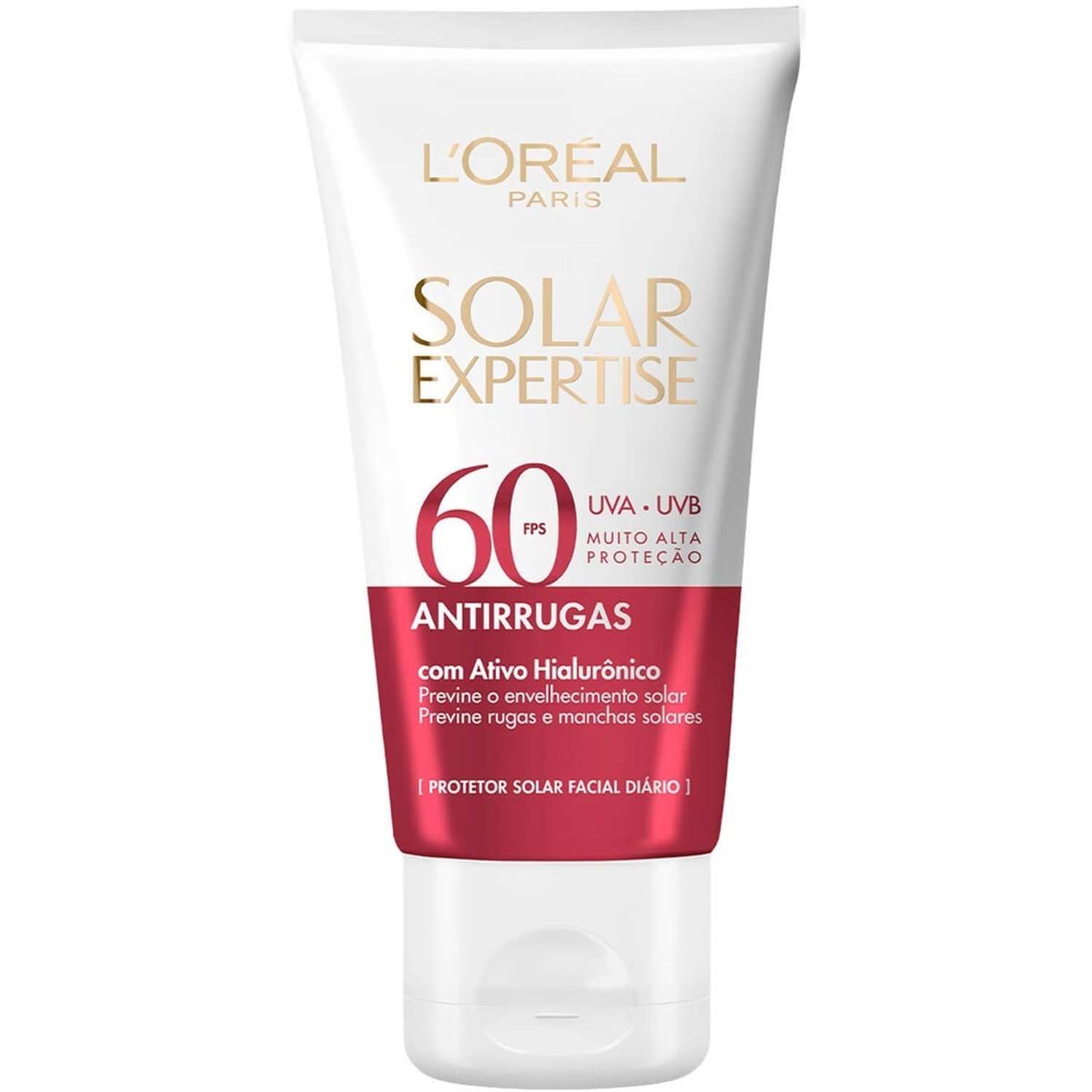 Protetor L'Oréal Expertise Facial Antirrugas FPS60 40g