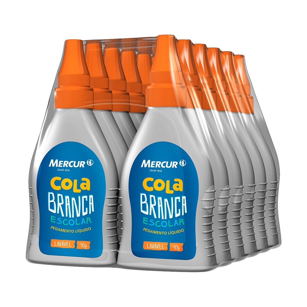 Cola Mercur Branca 40g Oferta Leve 13 Pague 12