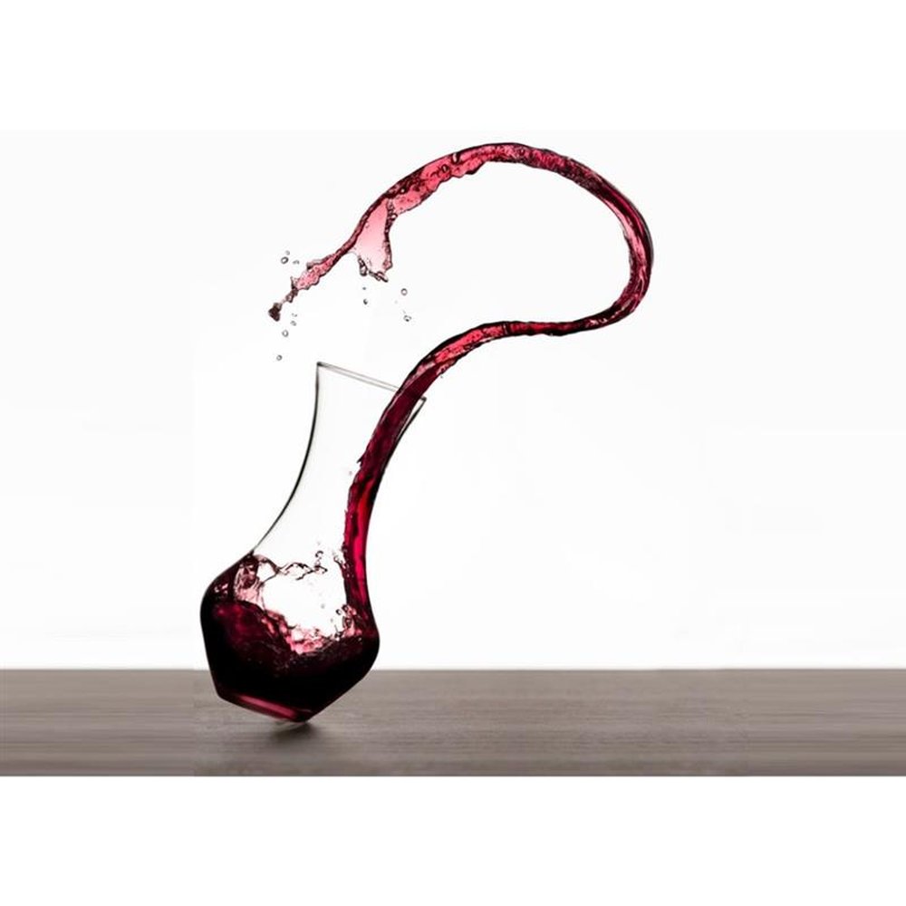 Decanter 950mL Malbec Vidro Incolor Nadir