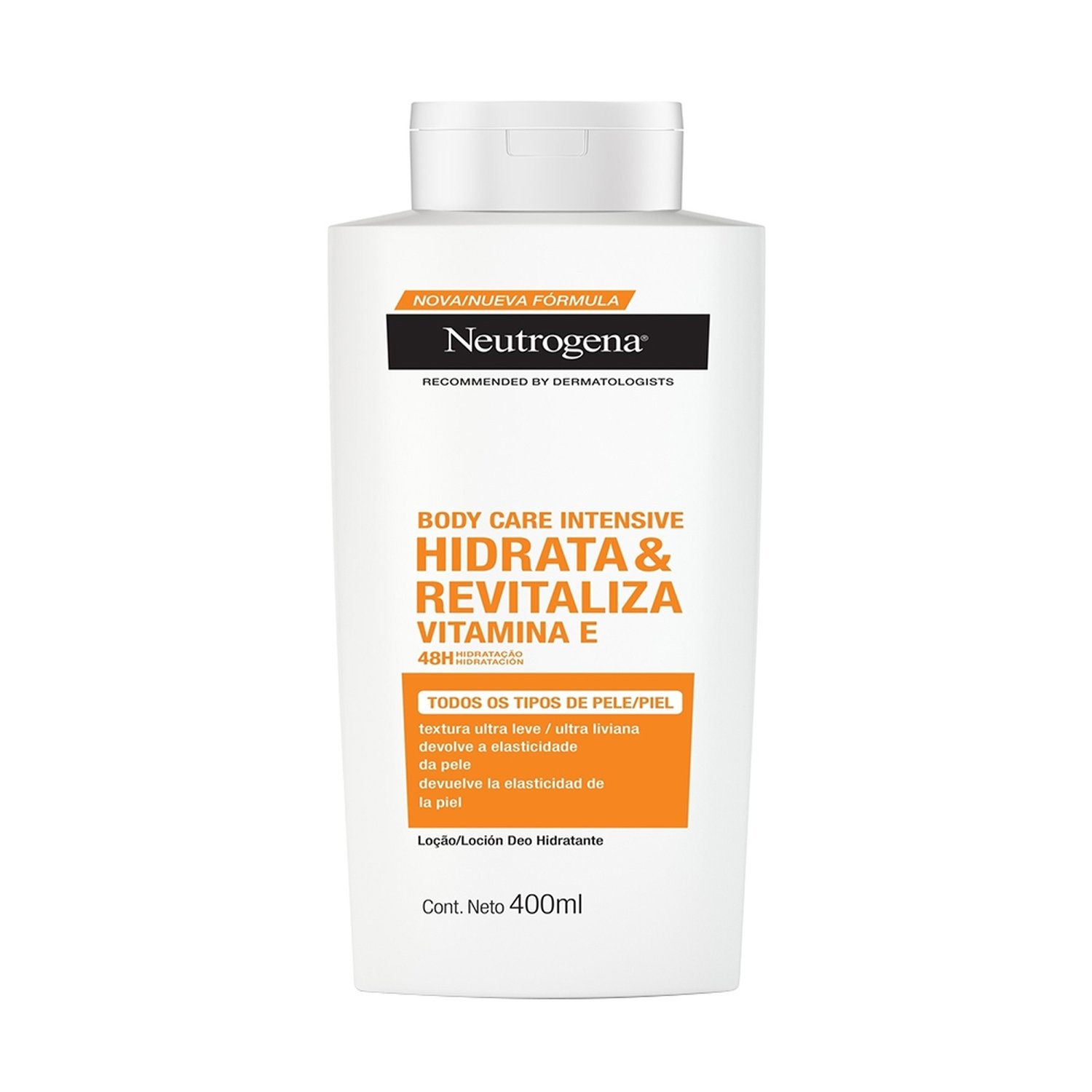Hidratante Neutrogena Body Care Intensive Hidrata Revitaliza 400ml
