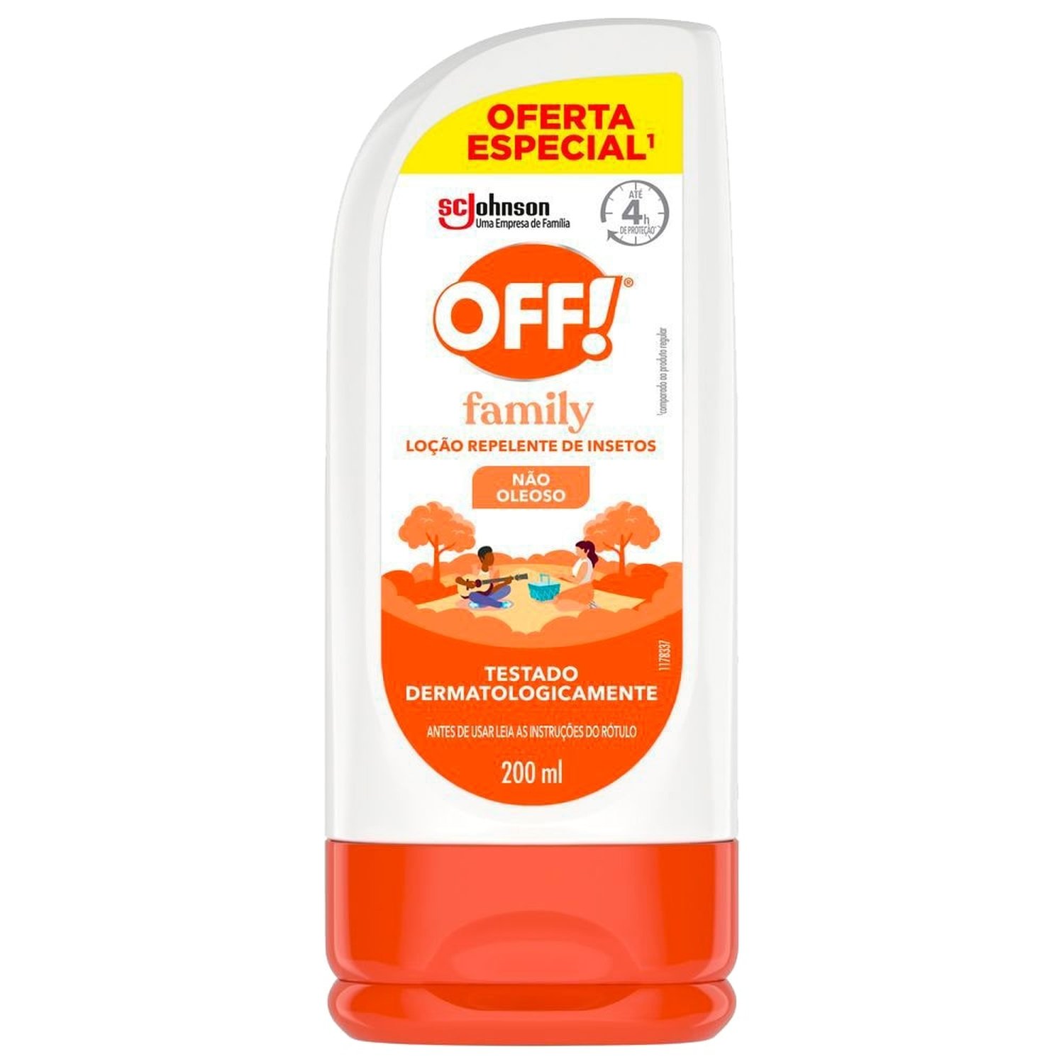 Repelente de Insetos Off! Loção Family 200ml