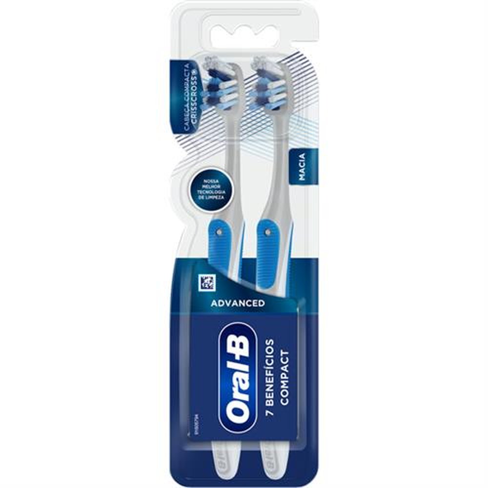 Escova Dental Pro Saude 7 Beneficios 2 Unidades - ORAL-B