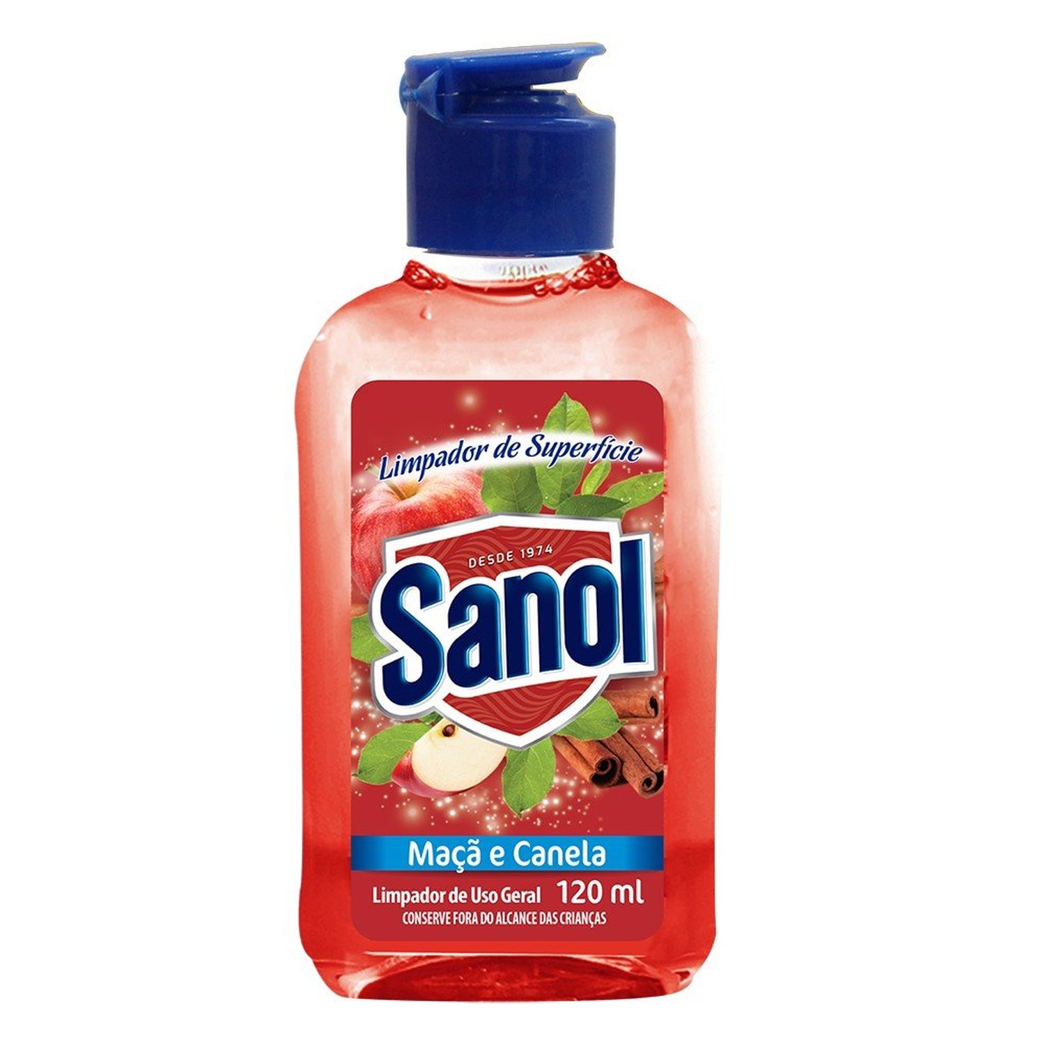 Essencia Sanol Maçã E Canela 12X120Ml