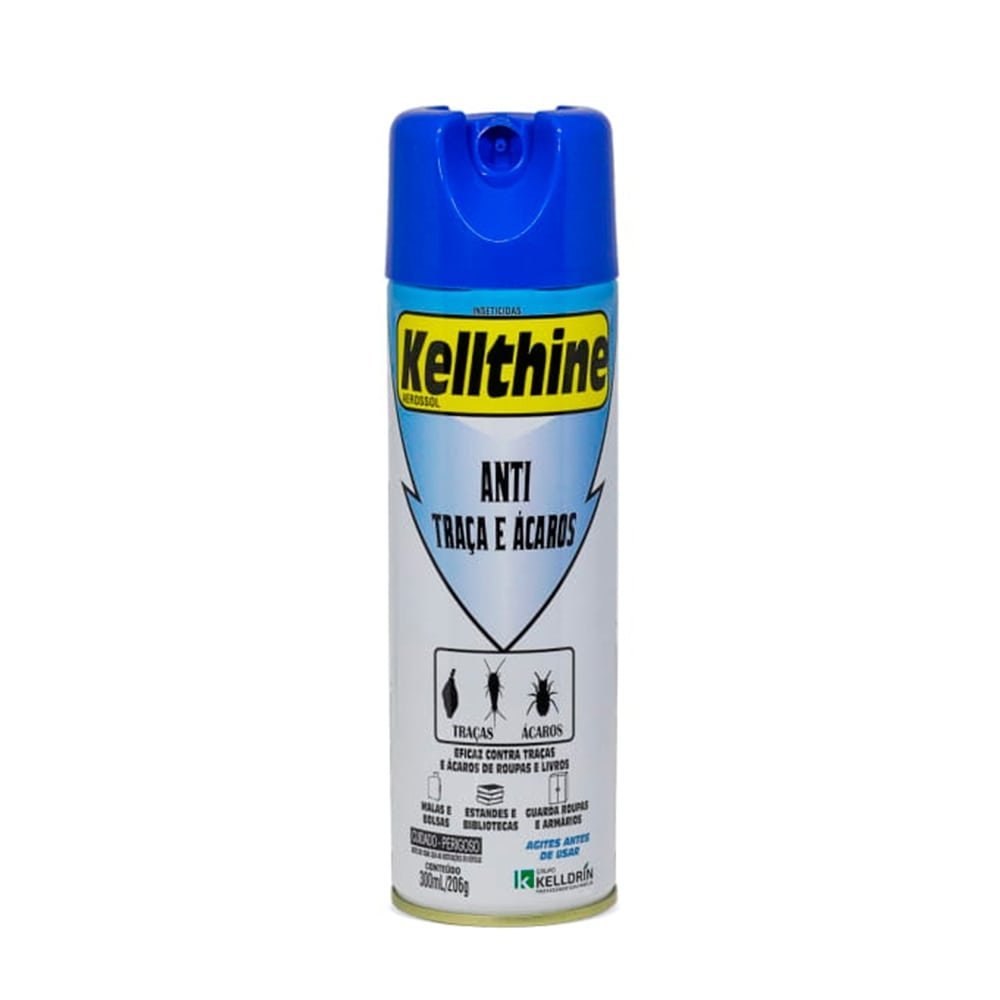 Anti-Traça e Ácaros Kellthine Aerossol 300ml/206g