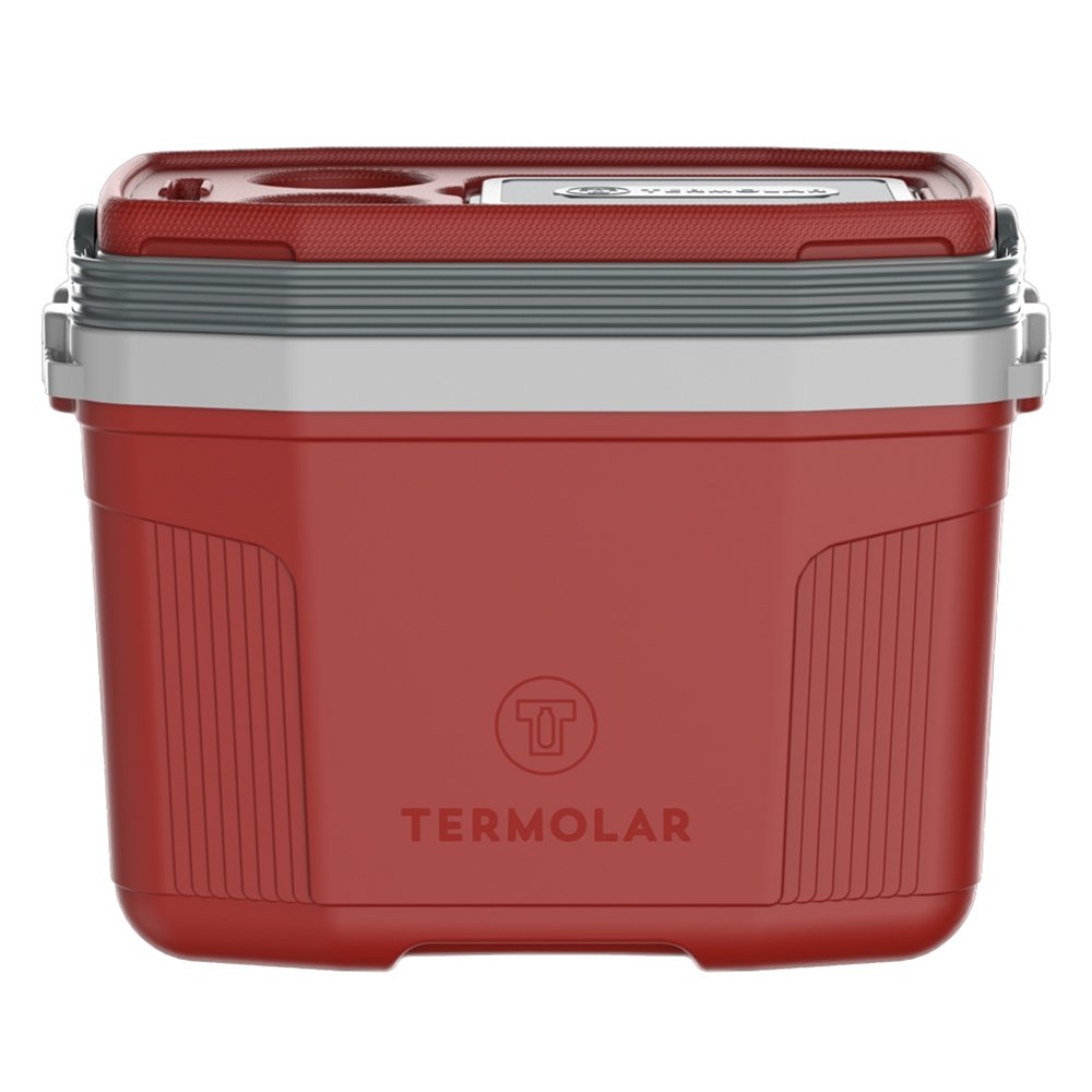 Caixa Térmica Termolar 20 Litros, Vermelha 3501
