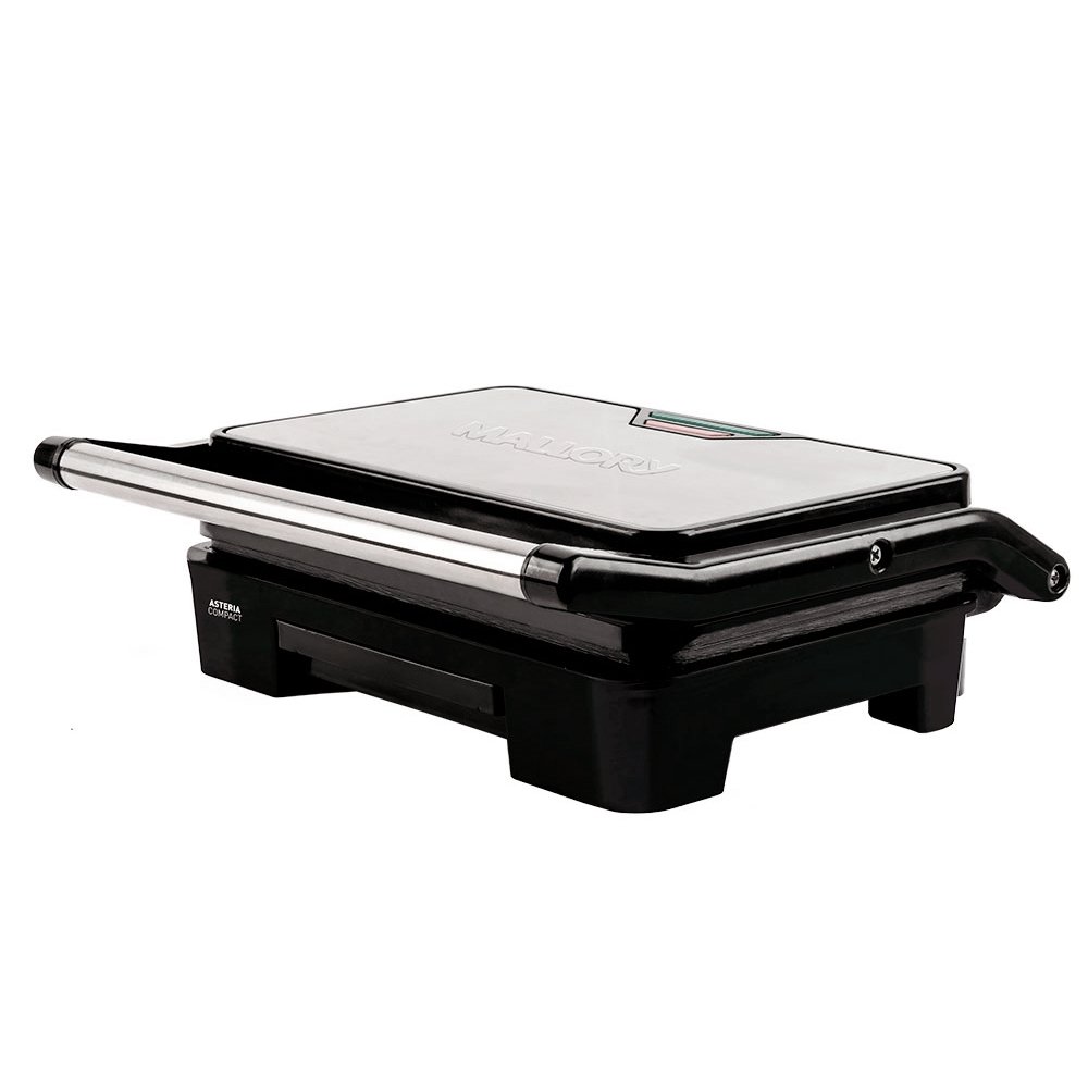 Grill Mallory Asteria Compact, 900W, Preto/Inox 110V