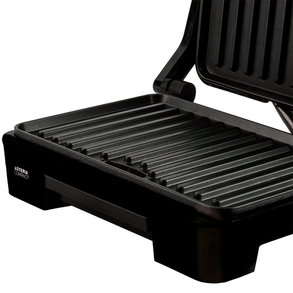 Grill Mallory Asteria Compact, 900W, Preto/Inox 110V