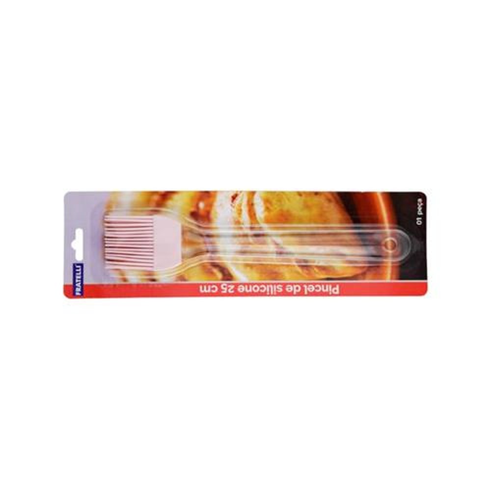 Pincel Culinário de Silicone 21,5cm Cores Sortidas Fratelli