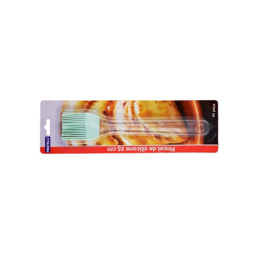 Pincel Culinário de Silicone 21,5cm Cores Sortidas Fratelli