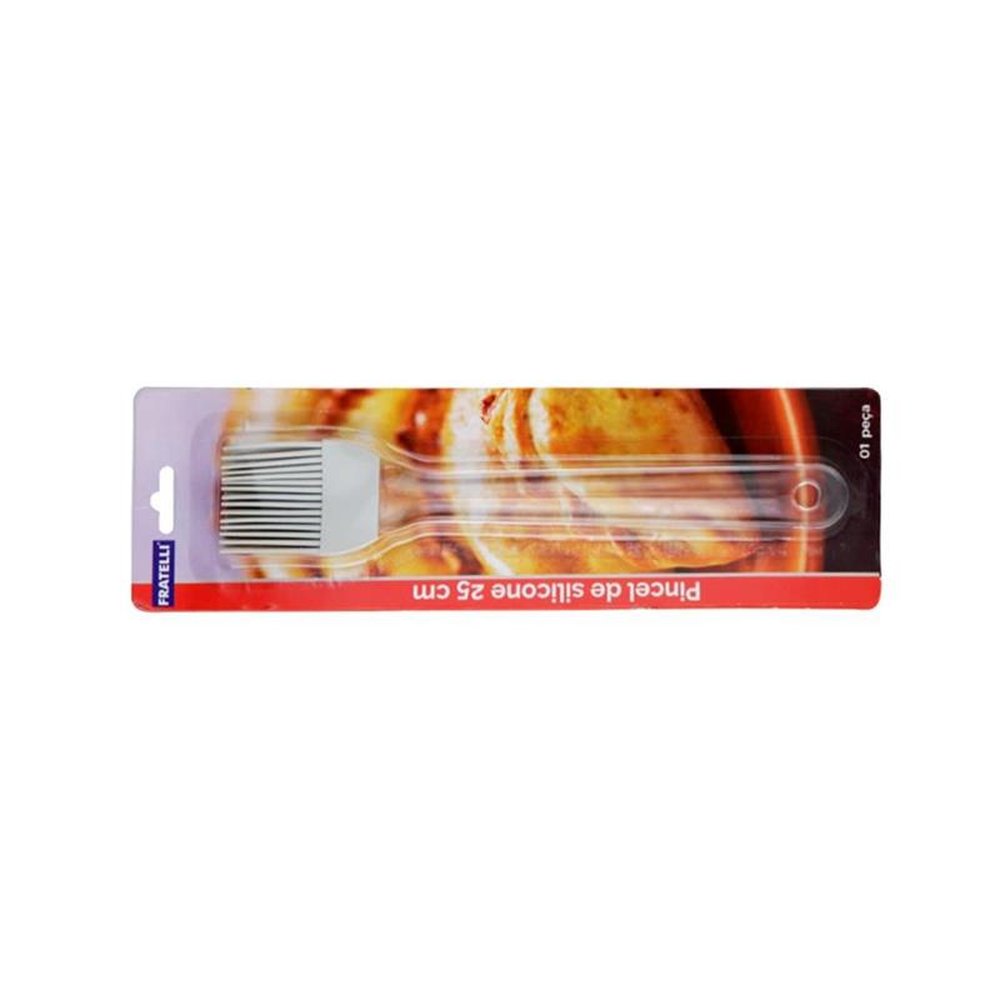 Pincel Culinário de Silicone 21,5cm Cores Sortidas Fratelli