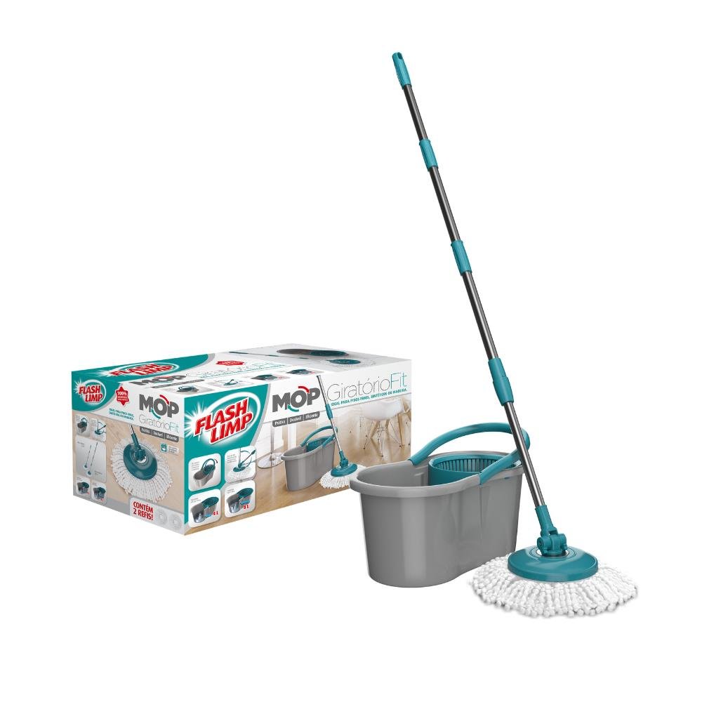 Mop Giratório Fit Flash Limp