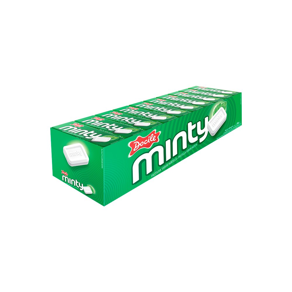 Pastilha Docile Minty Hortela 40x17g