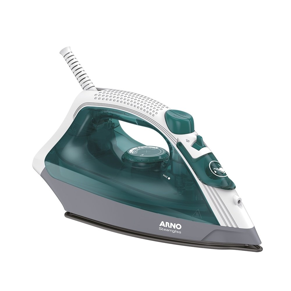 Ferro a Vapor Arno Steamgliss FSGP Base Antiaderente Verde 110V