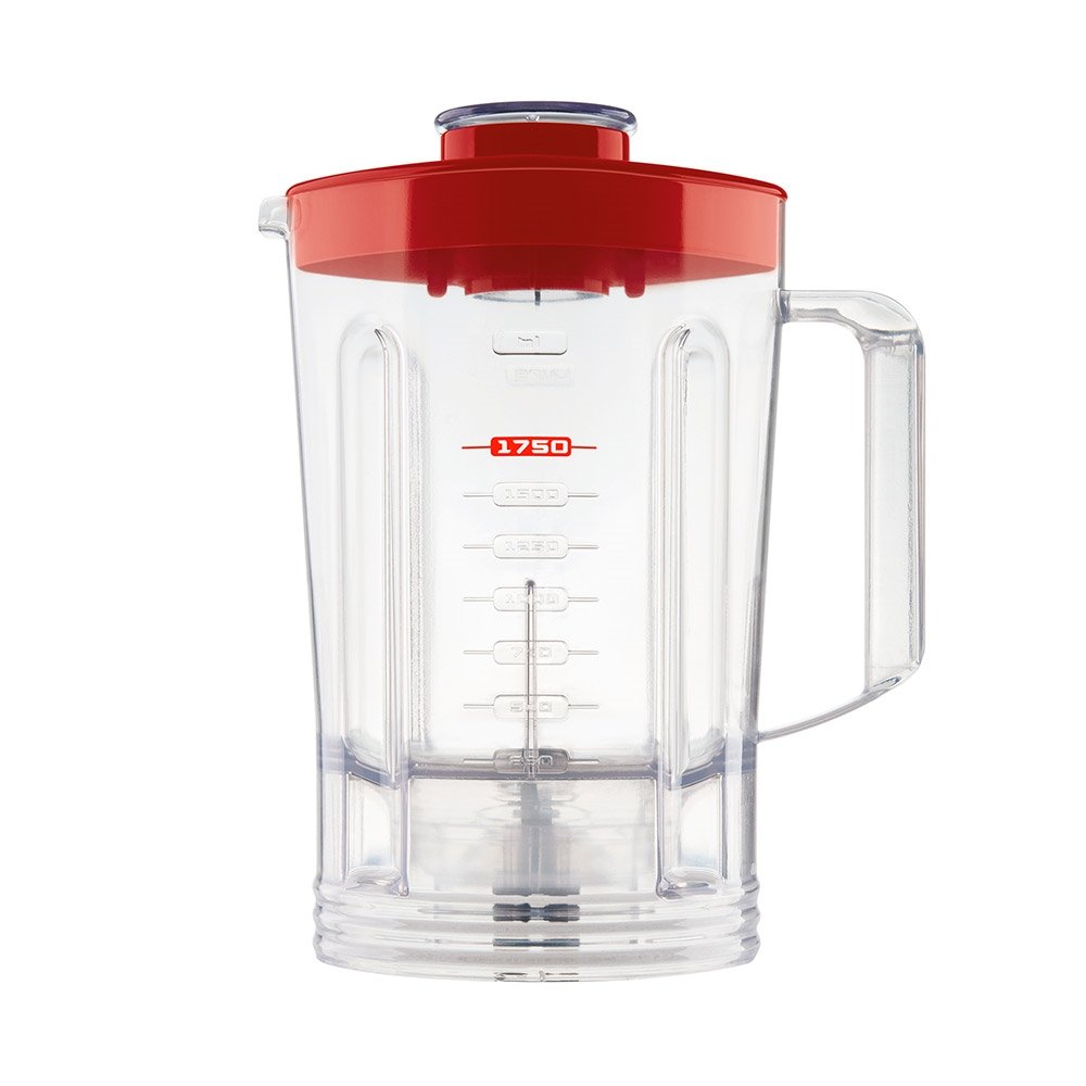 Liquidificador Arno LN54 Power Max - Copo de Plástico, 15 Velocidades + Pulsar, 1000W, Vermelho, 110V